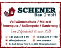 Logo SCHENER Bau GmbH