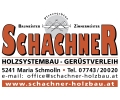 Logo Schachner GmbH Holzsystembau - Gerüstverleih