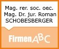 Logo Mag. rer. soc. oec. Mag. Dr. jur. Roman SCHOBESBERGER