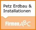 Logo Petz Erdbau & Installationen Gas - Wasser - Heizung - Heizungsservice in 2061 Obritz