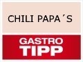 Logo: CHILI PAPA´S  Spezialitäten in mexikanischem Flair