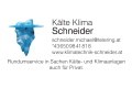 Logo: Kälte Klima Schneider