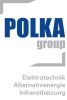 Logo Polka-Group  Elektrotechnik  Alternativenergie - Infrarotheizung