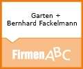 Logo: Garten +  Inh.: Bernhard Fackelmann  Grünflächenbetreuung