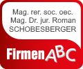 Logo Mag. rer. soc. oec. Mag. Dr. jur. Roman SCHOBESBERGER