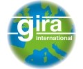 Logo gira international  Architektur mit Metall