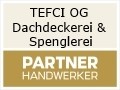 Logo TEFCI OG  Dachdeckerei & Spenglerei