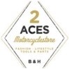 Logo: 2Aces motorcycle store