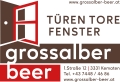 Logo Grossalber-Beer GmbH  Türen - Tore - Fenster