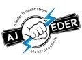 Logo: A.J. EDER Elektrotechnik  Inhaber: Alexander Johann Eder