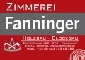 Logo: Zimmerei Fanninger Holzbau - Blockbau