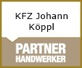 Logo KFZ Johann Köppl in 5440  Golling an der Salzach