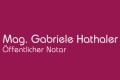 Logo Mag. Gabriele Hathaler  Öffentlicher Notar