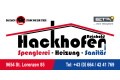Logo Hackhofer Reinhold  Spenglerei - Heizung - Sanitär in 9653  Lesachtal