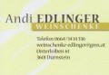 Logo Edlinger Andi Weinschenke in 3601 Dürnstein