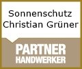 Logo: Sonnenschutz Christian Grüner