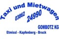 Logo Gombotz KG  Taxi - Mietwagen in 8622  Etmissl