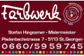 Logo Farbwerk e.U.  Malermeisterbetrieb