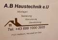 Logo: A.B HAUSTECHNIK e.U.