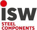 Logo isw GmbH  steel components in 4482  Ennsdorf