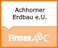 Logo Achhorner Erdbau e.U. Erdbewegungen & Sprengarbeiten