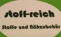 Logo stoff-reich  Stoffe & Nähzubehör