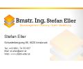 Logo Bmstr. Ing. Stefan Eller  Baumanagement - Planung -  Statik - Bauleitung