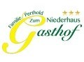 Logo: Gasthaus „Zum Niederhaus“  Familie Perthold