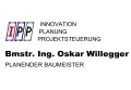 Logo Bmstr. Ing. Oskar Willegger Planender Baumeister