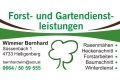 Logo Forst- und Gartendienstleistungen Heckenschnitt - Winterdienst  Wimmer Bernhard