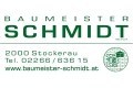 Logo Baumeister Schmidt GesmbH in 2000 Stockerau