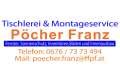 Logo: Tischlerei - Montageservice Pöcher Franz