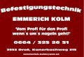 Logo Emmerich Kolm  Befestigungstechnik in 3552  Droß