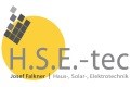 Logo: Ihr Technik-Allrounder Josef Falkner H.S.E.-tec Haustechnik - Solar - Elektroinstallationen - Sanierung - Reparaturen