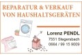 Logo Reparatur & Verkauf von Haushaltsgeräten  Lorenz Pendl