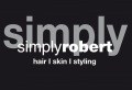 Logo simplyrobert  hair-skin-styling