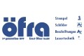 Logo ÖFRA Ernst Öfner GmbH Stempel - Schilder - Beschriftungen