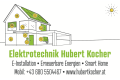 Logo: Elektrotechnik  Hubert Kocher