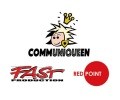 Logo: Fastproduction - Red Point - Communiqueen Uschi Stocker