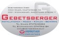 Logo Gebetsberger GmbH  Installationen - Heizung - Kühlen - Biowärme