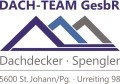 Logo: DACHTEAM  Schartner Manfred, Andreas Markl und Karl Wiesmann  Spenglerei & Dachdeckerei