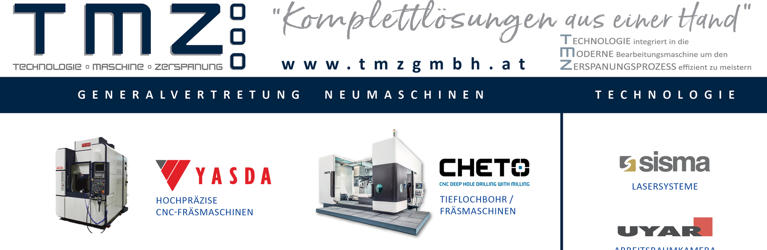 Präsentationsansicht der Firma TMZ GmbH