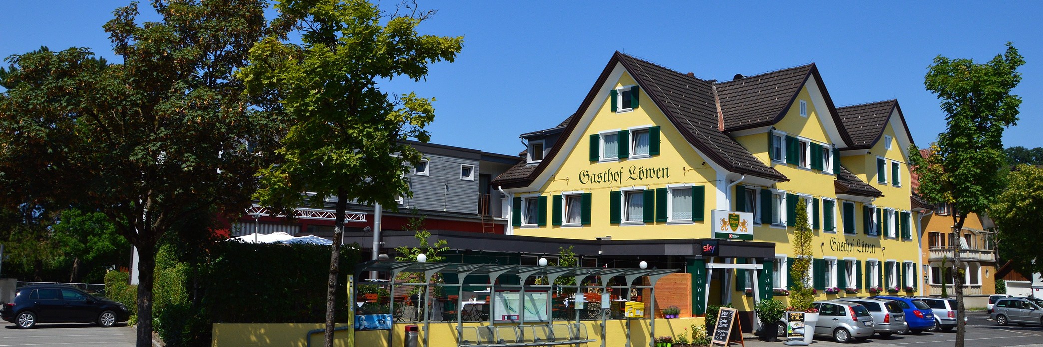 Präsentationsansicht der Firma Pension Löwen Sulz