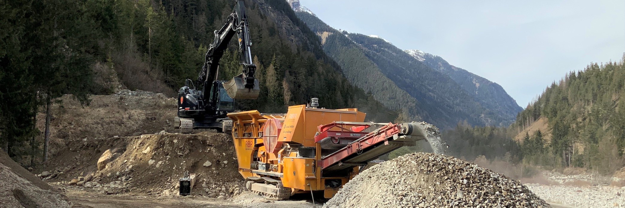 Präsentationsansicht der Firma Erdbau Thurnes 