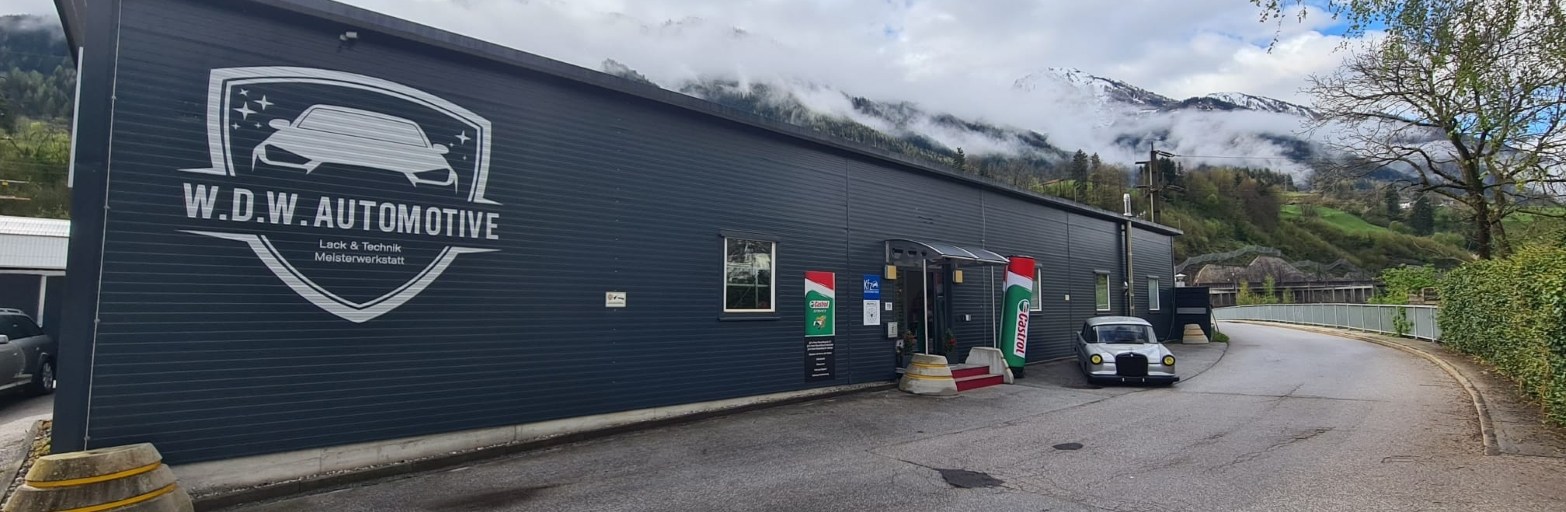Präsentationsansicht der Firma W.D.W. Automotive Lack & Technik Meisterwerkstatt