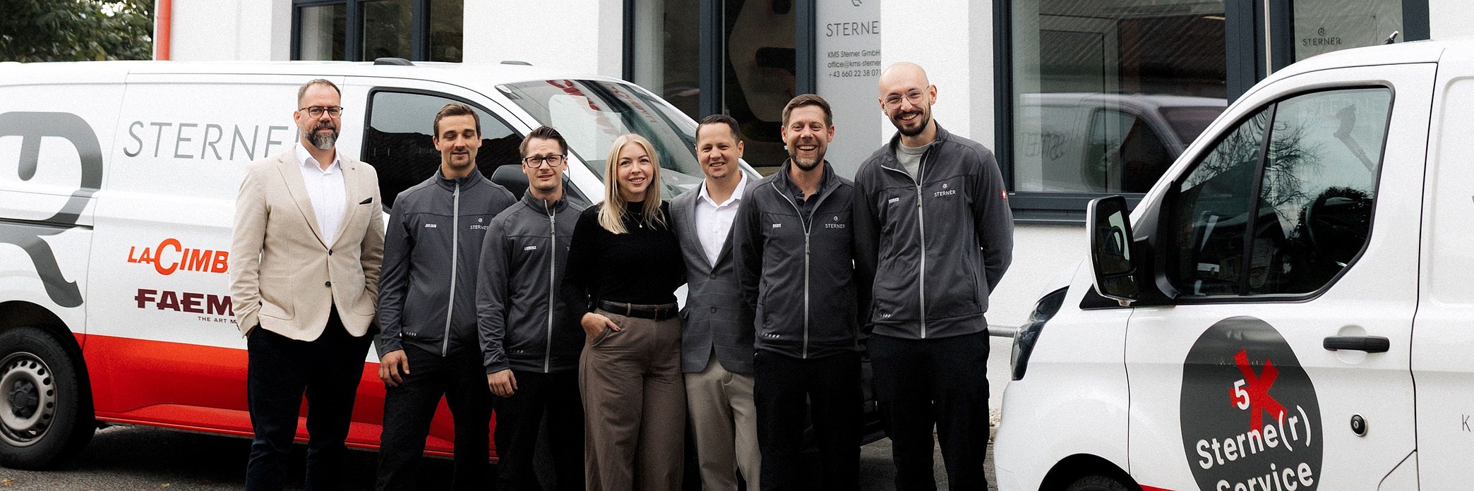 Präsentationsansicht der Firma KMS Sterner GmbH