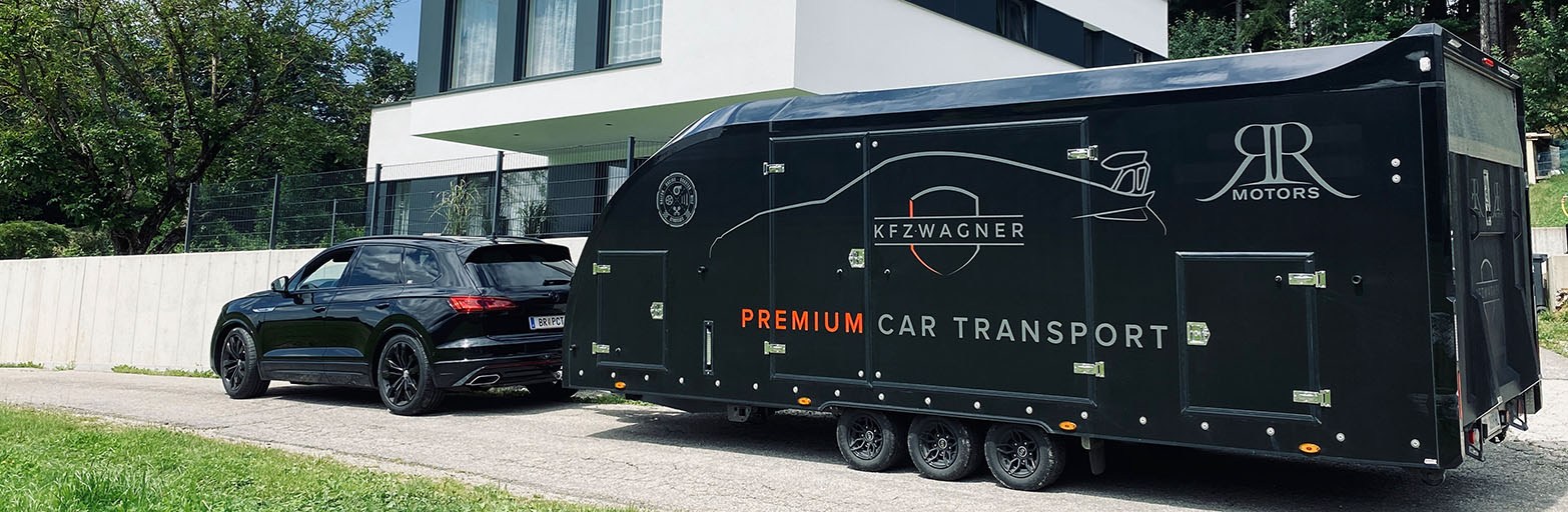 Präsentationsansicht der Firma KFZ – Thomas Wagner | Premium Car Transport