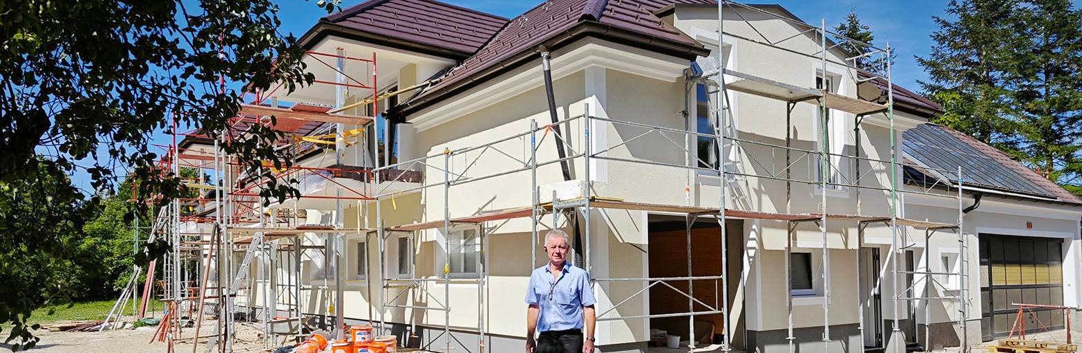 Präsentationsansicht der Firma Kayron GmbH
Umbau - Ausbau - Zubau