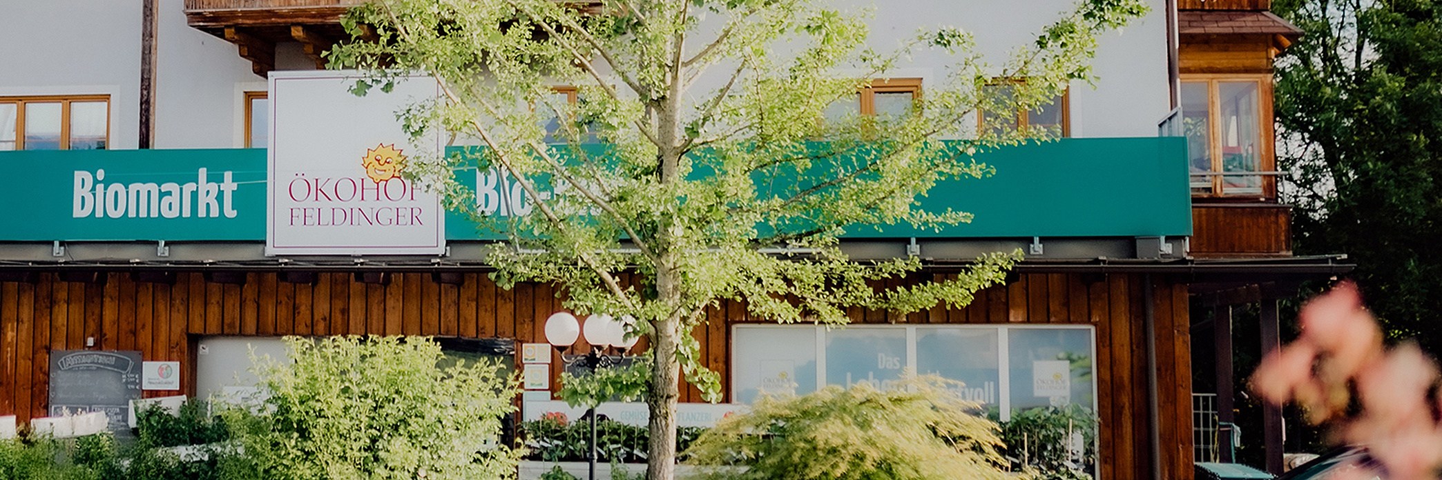 Präsentationsansicht der Firma Ökohof Feldinger