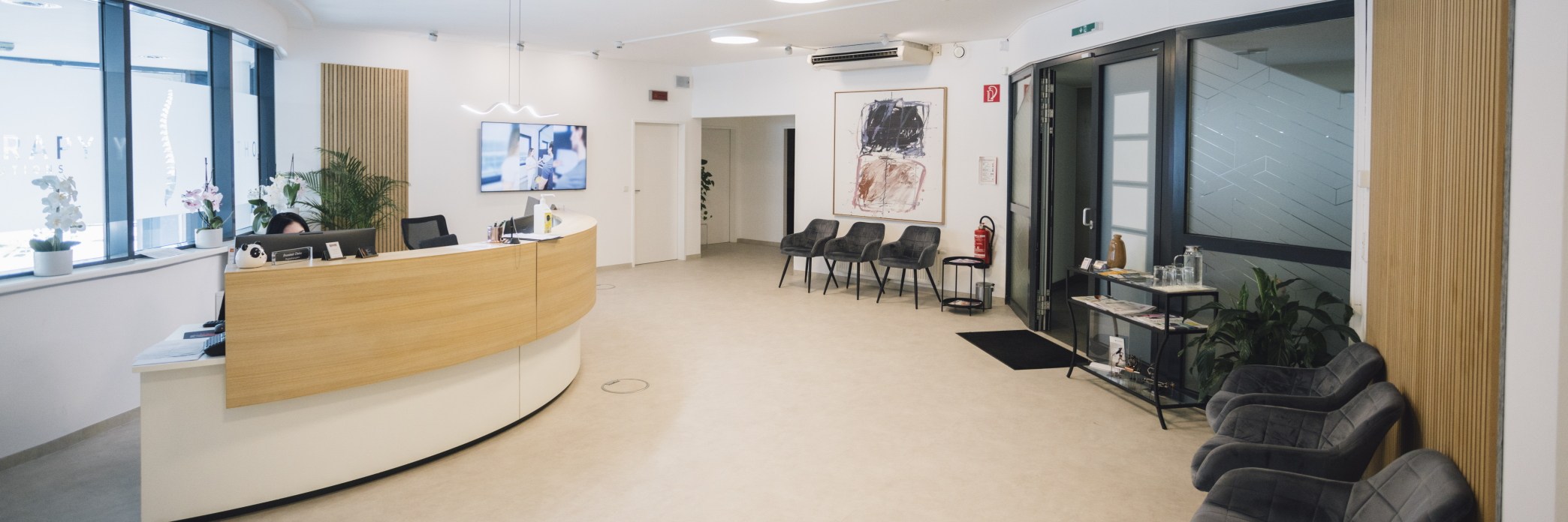 Präsentationsansicht der Firma DmD Medical Invest GmbH – Physio1150 